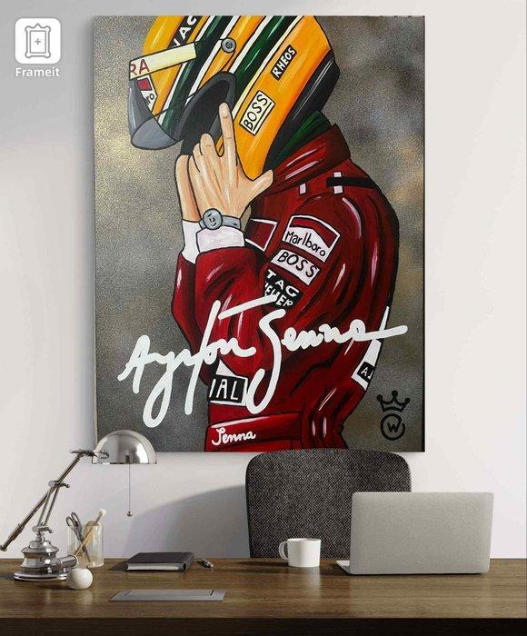 Xavier Van Walsem (1980) - Ayrton Senna, Antiek en Kunst, Kunst | Schilderijen | Modern