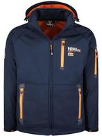 Geographical Norway Softshell Heren Jas Roddy Navy, Nieuw, Blauw, Verzenden