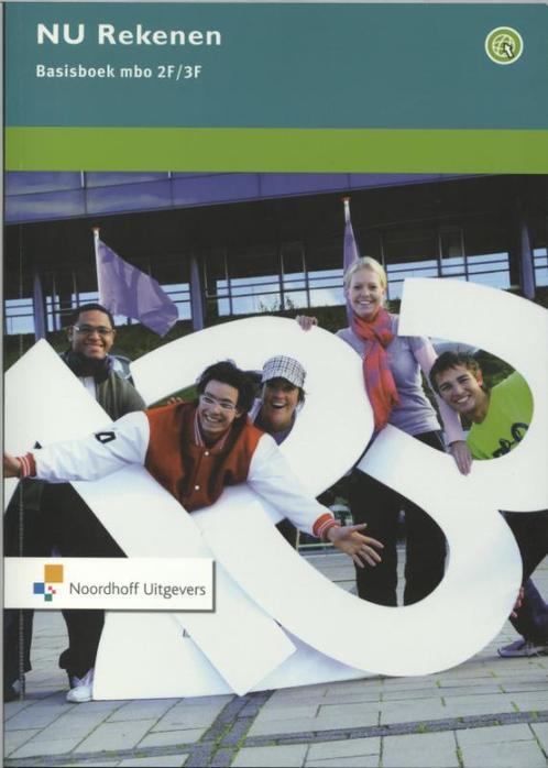 NU Rekenen  mbo 2F3F deel basisboek  druk 1 9789001795894, Boeken, Schoolboeken, Zo goed als nieuw, Verzenden