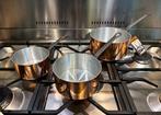 Tournus - Pan (3) - Aluminium, Koper - Koperen pannenset