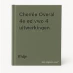 Chemie Overal 4e ed vwo 4 uitwerkingen 9789011113787 Rhijn, Boeken, Verzenden, Gelezen, Rhijn