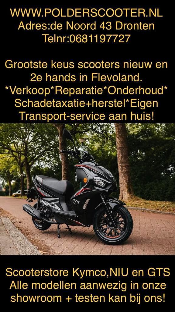 Nieuwe scooter kopen NIU ,GTS of Kymco met 3 jaar garantie?, Diversen, Overige Diversen, Nieuw, Ophalen