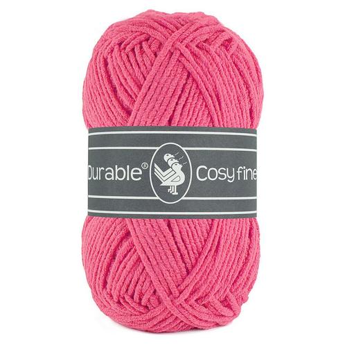 Durable Cosy Fine - 237 fuchsia - Katoen/Acryl Garen, Hobby en Vrije tijd, Breien en Haken, Ophalen of Verzenden