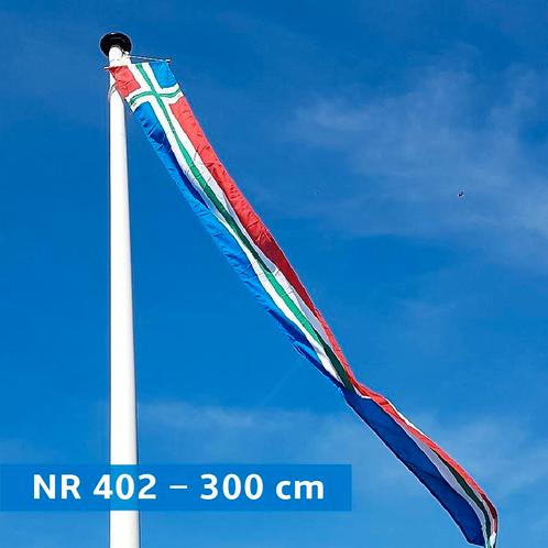 NR 402: Wimpel Groningen-300cm met stokje, Diversen, Vlaggen en Wimpels, Nieuw