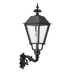 Buitenlantaarn Zwart M41 Buitenverlichting, Tuin en Terras, Verzenden, Wandlamp, 50 tot 250 watt, Nieuw