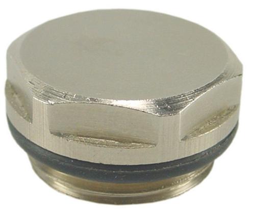Riko radiator-blindstop met O-ring 1/2, Doe-het-zelf en Verbouw, Verwarming en Radiatoren, Radiator, Nieuw, Hoog rendement (Hr)