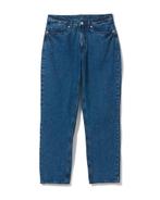 HEMA Dames jeans straight fit middenblauw, Verzenden, Nieuw