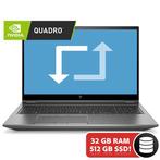 HP Zbook Fury G7 i7-10850 | 512GB | 32GB | RTX3000 6GB | W11, Met videokaart, Refurbished, Ophalen of Verzenden, HP