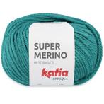 Katia Super Merino - 19 donker turquoise - Wol/Acryl Garen, Hobby en Vrije tijd, Breien en Haken, Ophalen of Verzenden, Nieuw