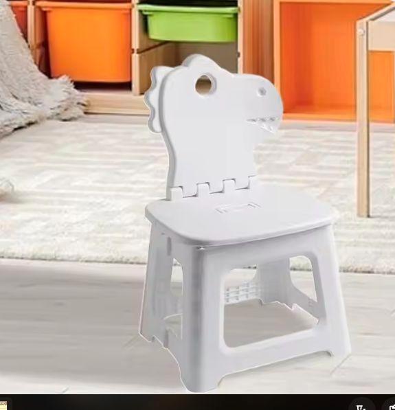 Opvouwbare Kinderkruk – Dierenstoel met Rugleuning & Greep, Huis en Inrichting, Keuken | Keukenelementen, Nieuw, Verzenden
