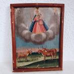 Votiefgeschenk - Hout - 1750-1800 - Heilige maagd Maria,