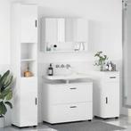 vidaXL Badkamermeubelset met lade 4 pcs Hoogglans wit 30 x, Huis en Inrichting, Verzenden, Nieuw