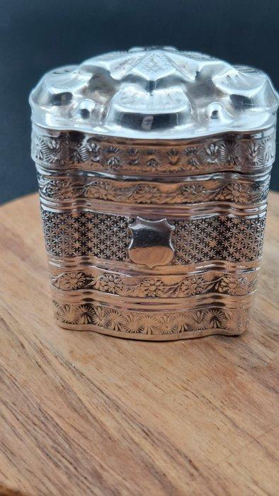 Meppel - Lodereindoosje - Lodereindoosje - Zilver -, Antiek en Kunst, Antiek | Goud en Zilver