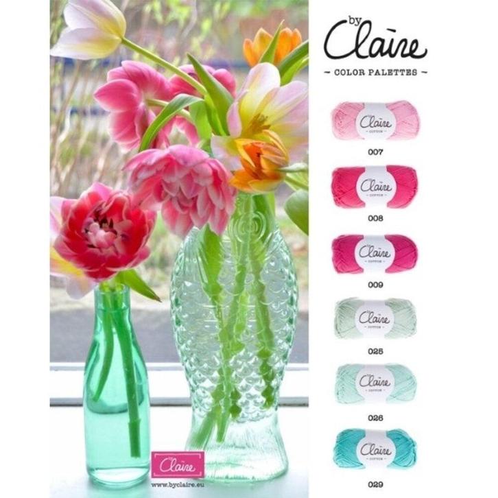 Byclaire Color Palettes, Hobby en Vrije tijd, Breien en Haken, Breien of Haken, Nieuw, Wol of Garen, Ophalen of Verzenden