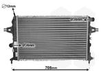 RADIATOR VOOR OPEL ASTRA G 1998-2004 09119484, Ophalen of Verzenden, Nieuw