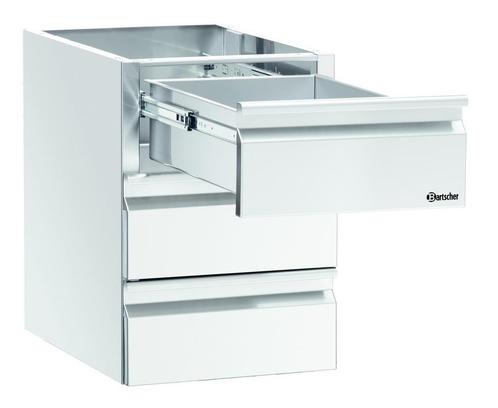 RVS ladeblok voor inbouw | 1/1 GN | 400x685x570(h)mm, Zakelijke goederen, Horeca | Keukenapparatuur, Nieuw in verpakking, Verzenden