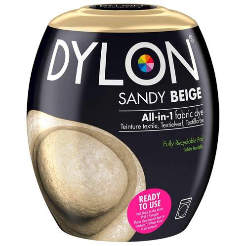 Dylon Sandy Beige Machinewas Textielverf, Huis en Inrichting, Badkamer | Badtextiel en Accessoires, Nieuw, Verzenden