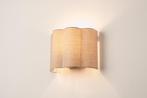 Rietveld Wandlampen - Beige, Zand - Stof, Metaal, Huis en Inrichting, Lampen | Wandlampen, Verzenden, Nieuw
