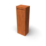 Geroba Letta vrijstaande brievenbus - cortenstaal, Tuin en Terras, Brievenbussen, Verzenden, Nieuw