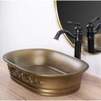 REA Rustieke opbouw waskom - robuust design - 55 x 38 x 1..., Ophalen of Verzenden, Nieuw
