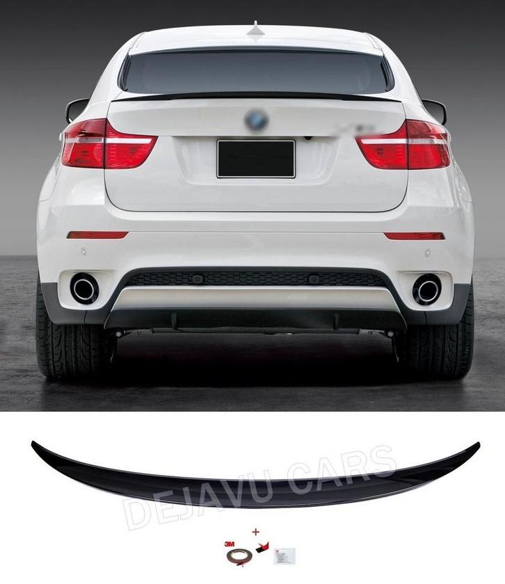 Sport Achterklep spoiler voor BMW X6 (E71, E72) / M Performa, Auto diversen, Tuning en Styling, Ophalen of Verzenden
