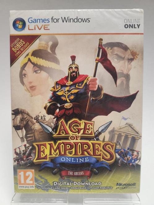 Age of Empires Online the Greeks Digital Download geseald PC, Spelcomputers en Games, Games | Pc, Ophalen of Verzenden