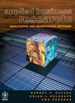 Applied Business Research 9780471341260, Boeken, Wetenschap, Zo goed als nieuw