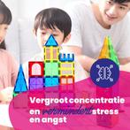 Magnetic Tiles 120 stuks, magnetische bouwstenen, Kinderen en Baby's, Speelgoed | Bouwstenen, Ophalen of Verzenden, Nieuw, Overige merken