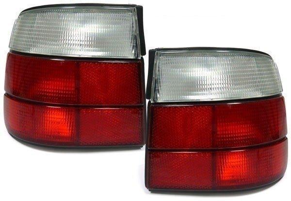 Achterlichten Rood / Wit BMW 5 Serie E34 B6306, Auto-onderdelen, Verlichting, Nieuw, BMW