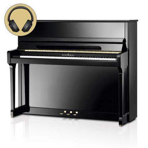 Schimmel Classic C121 T TwinTone SP messing silent piano, Muziek en Instrumenten, Piano's