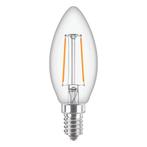 Philips Corepro LEDcandle E14 Filament Helder 2W 250lm – 827, Led-lamp, E14 (klein), Nieuw, Ophalen of Verzenden