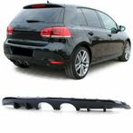 Diffuser Hoogglans Zwart Volkswagen Golf 6 RL168, Auto-onderdelen, Carrosserie en Plaatwerk, Nieuw, Achter, Volkswagen