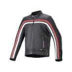 Alpinestars Dyno Leren Jas Zwart Ruby Rood Ecru, Nieuw met kaartje, Jas | textiel, Alpinestars, Heren