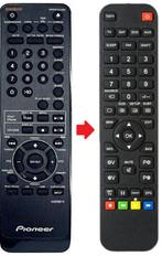 Alternatieve Pioneer AXD7605 afstandsbediening, Verzenden, Nieuw