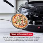 CuisineKing 3-in-1 Pizza Grill Oven G1 - 6 Personen -, Ophalen of Verzenden, Zo goed als nieuw