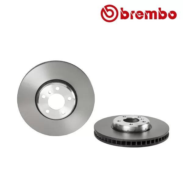 BREMBO Remschijf BMW 535d voorzijde, links, Auto-onderdelen, Besturing, Nieuw, Verzenden