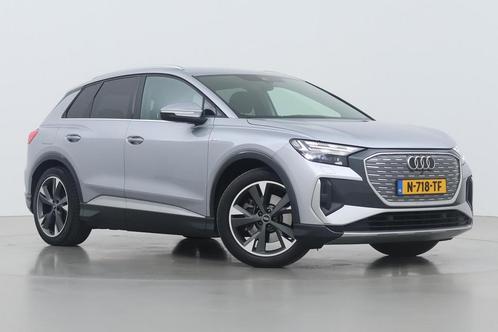 Zakelijke Lease |  Audi Q4 e-tron 40 Launch Edition 77 kWh, Auto's, Audi, Lease, Zwart, Automaat, SUV of Terreinwagen, Overige kleuren