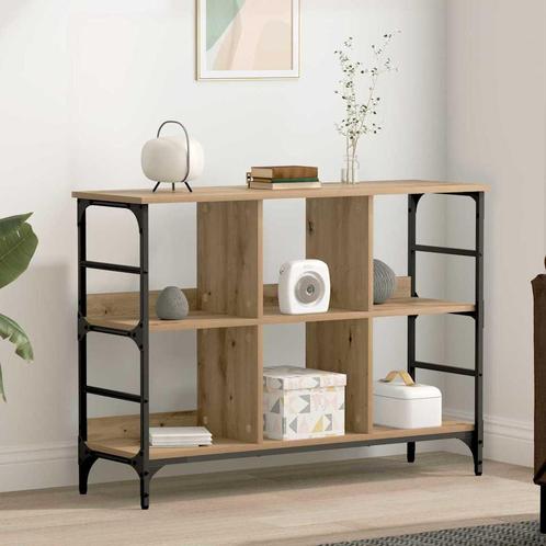 vidaXL Dressoir Bruin 102 x 32 x 73.5 cm Bewerkt hout, Huis en Inrichting, Kasten | Dressoirs, Nieuw, Overige houtsoorten, Verzenden