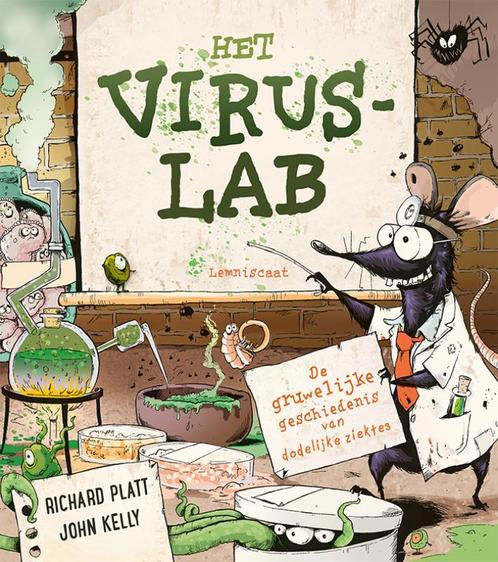 Het viruslab 9789047713562 Richard Platt, Boeken, Kinderboeken | Jeugd | 10 tot 12 jaar, Zo goed als nieuw, Verzenden