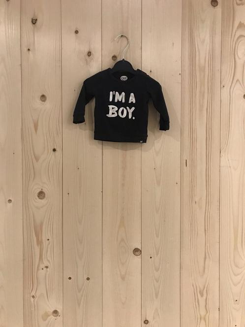 Z8 Longsleeve / Zwart / Maat 56, Kinderen en Baby's, Babykleding | Maat 56