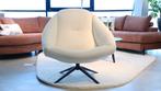 Fauteuil Rondo Bouclé - Wit - Weber Huiscollectie, Huis en Inrichting, Fauteuils, Nieuw, 75 tot 100 cm, Ophalen of Verzenden, Modern