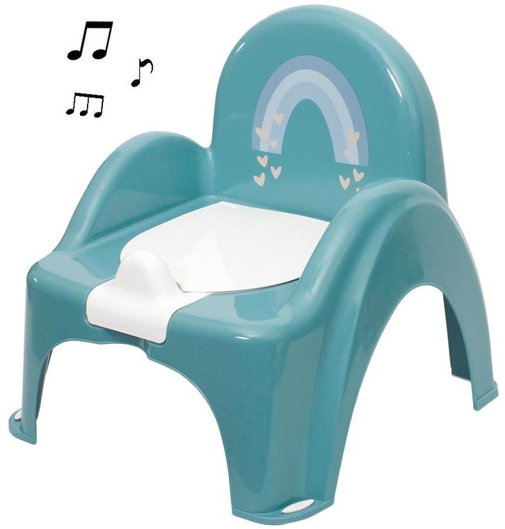 Tega Baby Meteo Eco Turquoise Potty Trainer met Muziek, Kinderen en Baby's, Badjes en Verzorging, Nieuw, Verzenden
