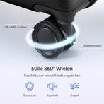 2dekans | Nohrd Handbagage Koffer - Zwart - Reiskoffer met, Ophalen of Verzenden, Zo goed als nieuw