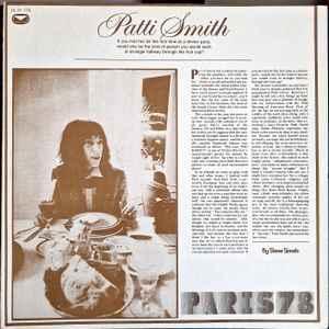 LP gebruikt - Patti Smith - Paris 78, Cd's en Dvd's, Vinyl | Rock, Zo goed als nieuw, Verzenden