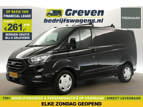 Ford Transit Custom 320 2.0 TDCI L1H1 Airco Cruise €261pm, Auto's, Bestelauto's, Handgeschakeld, Diesel, Zwart, Ford, Verzenden