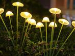Veiling - Solar tuinverlichting - paddenstoelen, Tuin en Terras, Buitenverlichting, Nieuw