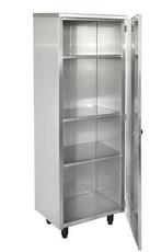 Opbergkast | RVS | 60x48x180 cm HorecaTraders, Zakelijke goederen, Horeca | Meubilair en Inrichting, Verzenden, Nieuw in verpakking