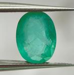 Zonder Minimumprijs - 1 pcs Groen Smaragd - 3.51 ct -, Sieraden, Tassen en Uiterlijk, Edelstenen, Nieuw