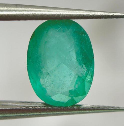 Zonder Minimumprijs - 1 pcs Groen Smaragd - 3.51 ct -, Sieraden, Tassen en Uiterlijk, Edelstenen
