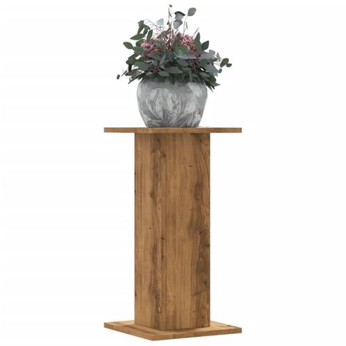 vidaXL Plantenstandaards 2 st 30x30x60 cm hout artisanaal, Tuin en Terras, Overige Tuin en Terras, Nieuw, Verzenden